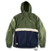 View Item Addict Eavis Lightweight Hooded Windbreaker Scootering Overhead Cagoule Olive Na